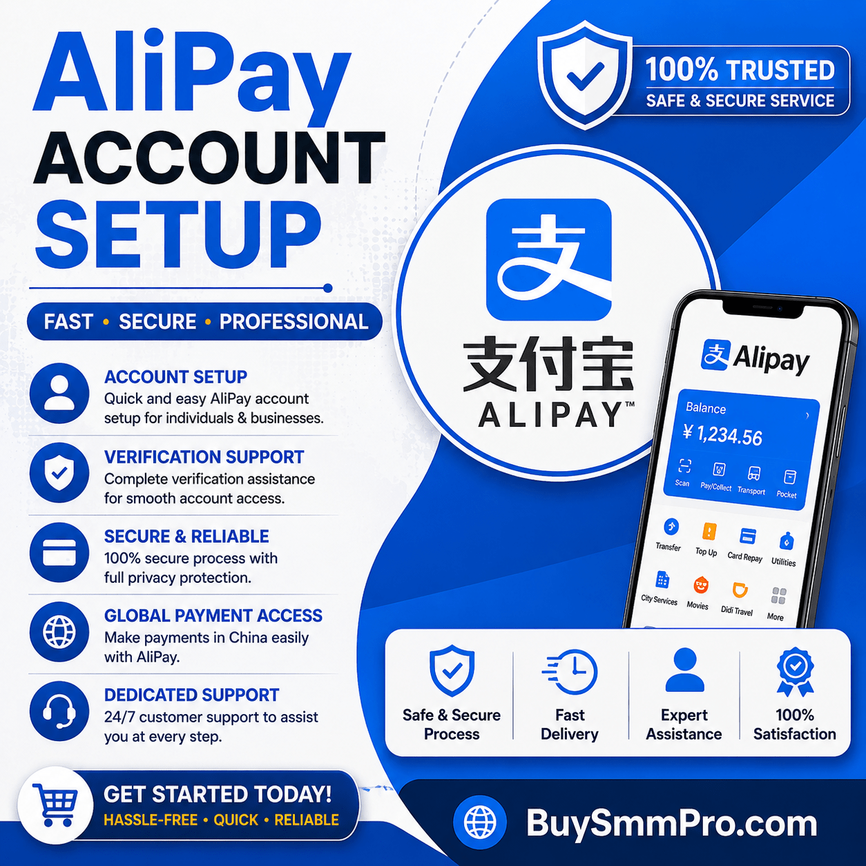 Buy Verified Alipay Accounts